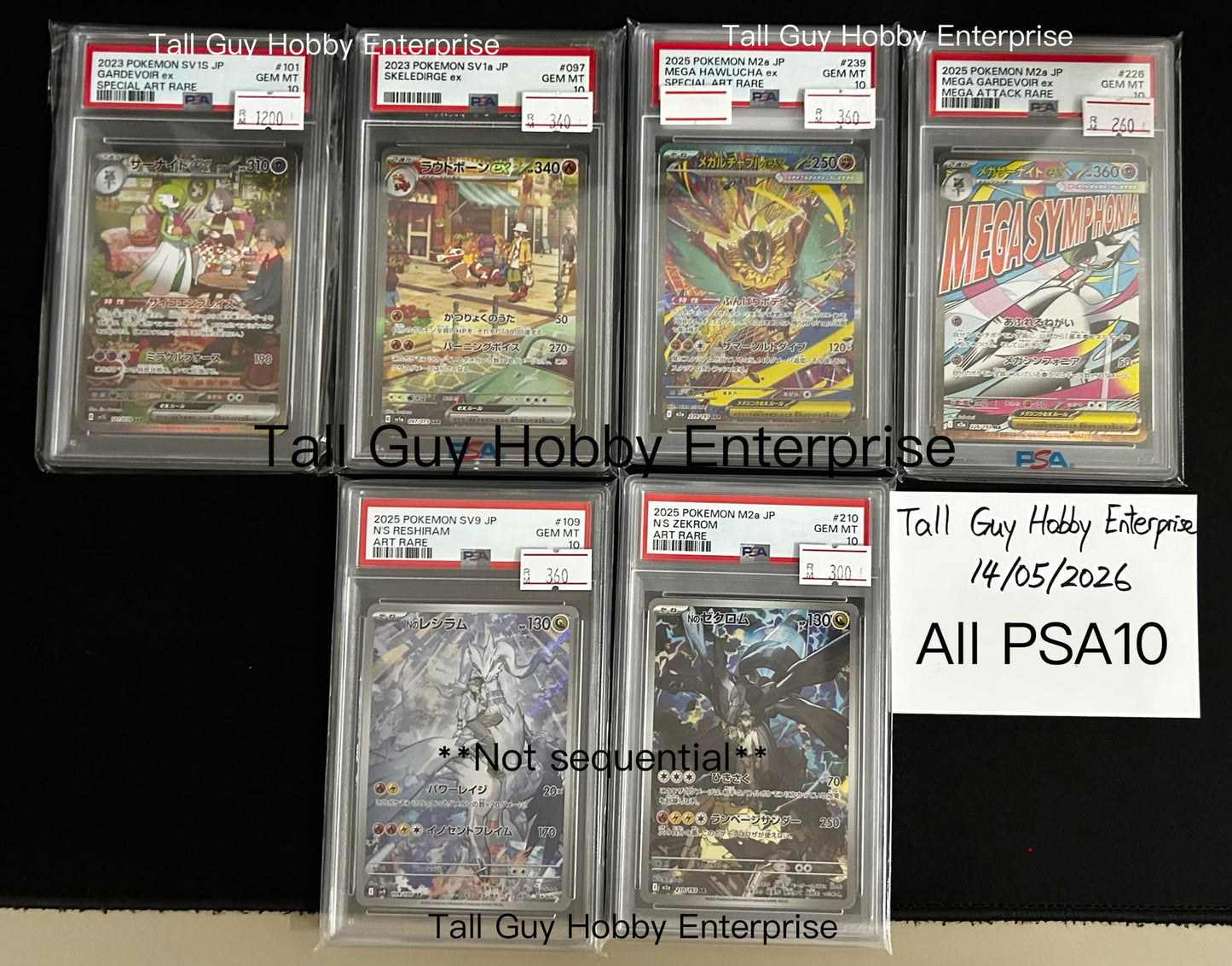 [PSA10] Pokemon card TCG [m2a][SAR] Mega Hawlucha ex 239/193
